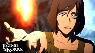 Korra S Journey To Meeting Toph Full Scene The Legend Of Korra 