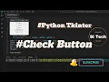 Python tkinter check button Python GUI tutorial for beginners