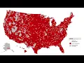 3 Carrier Coverage Map T-Mobile AT T Verizon