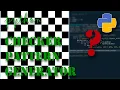 Python Checker board pattern using PIL and Numpy