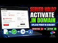 How to Remove Server Hold from IN Domain in GoDaddy Upload Proof Activate Domain