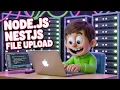 Build a Node js NestJS REST API to Upload Files to the Server Using HTML Form in Browser TS