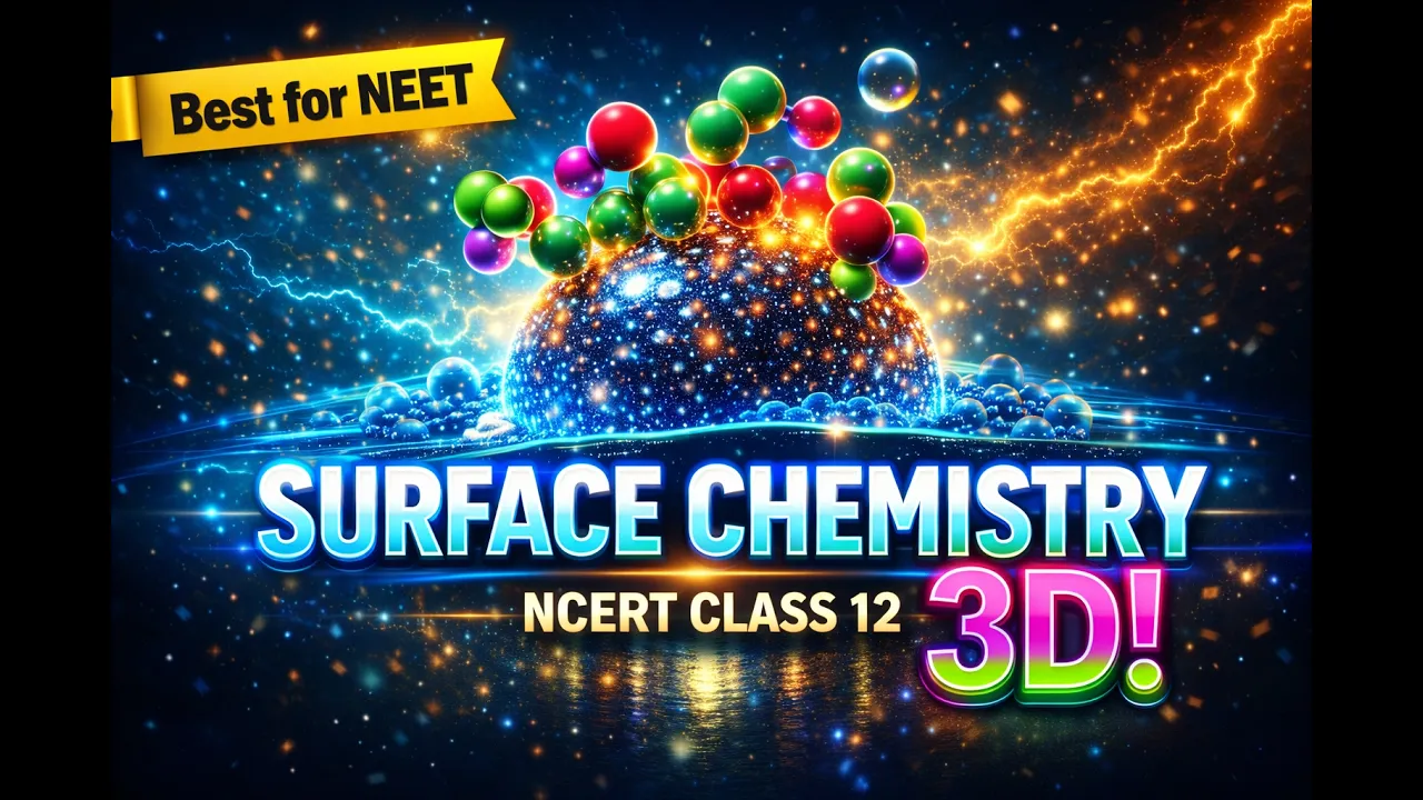 CBSE Class 12 Chemistry || Surface Chemistry Part 1|| Full Chapter || By Shiksha House