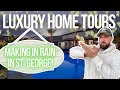 Luxury Home Tours in the Rain Living in St George