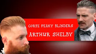 i made the peaky blinders cut arthur shelby