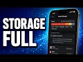 iPhone Storage Full Free Up Space Without Deleting Photos