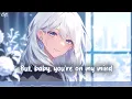 「Nightcore」 On My Mind - Alex Warren & ROSÉ ♡ (Lyrics)