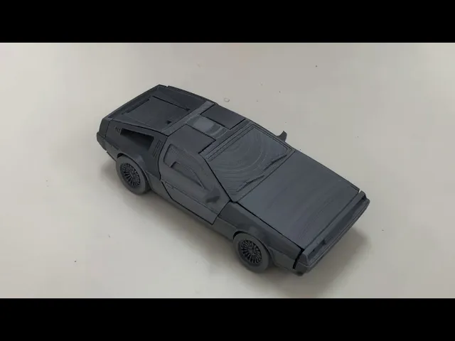 Foldable car Delorean video thumbnail
