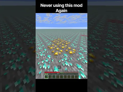 Never using vein miner again ☠️