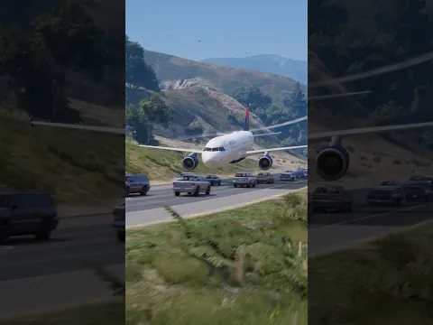Plane Makes Emergency Landing on Road, Car Nearly Gets Hit
