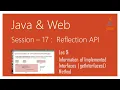 Reflection API in Java Information of Implemented Interfaces getInterfaces Method in Java