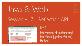Reflection API in Java Information of Implemented Interfaces getInterfaces Method in Java
