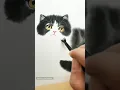 Amazing Watercolor Cat l