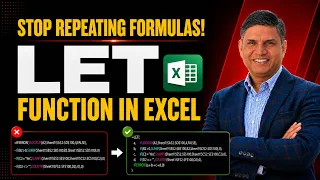 STOP Repeating Excel Formulas Master LET Function in 14 Minutes