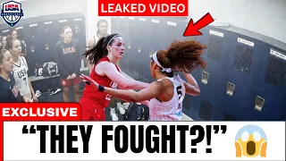 LOCKER ROOM CHAOS Caitlin Clark Angel Reese LEAKED Clash Goes Viral