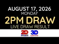 LIVE PCSO Lotto Result Today 2pm August 17 2026 - Ez2 Result and Swertres Result