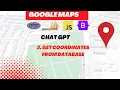 GOOGLE MAPS API GET COORDINATES FROM DATABASE WITH JS AND PHP