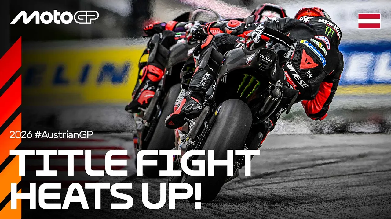 A heavyweight fight in the last 5 minutes of MotoGP Q2 ⚔️ | 2026 Austrian GP