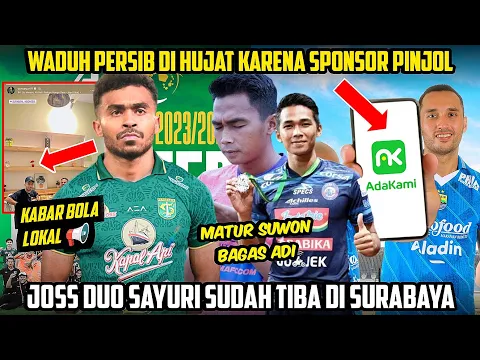 Download MP3 Lisensi AFC‼️Bek LOYAL AREMA Out😭 DUO SAYURI Tiba Di SURABAYA🔥 PERSIB Dihujat Karena Iklan PINJOL🥵