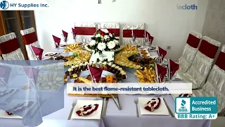 Duchess Matte Satin Square Tablecloth Wholesale USA Square Table Cloths Bulk Orders in USA