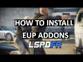 How To install EUP Quickly into GTA 5 Mods LSPDFR