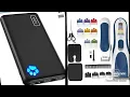 Unboxing Amazon powerbank and new wahl hair clipper cordless with charge