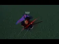 When a moon user lands ONE m1 on you Roblox Demonfall