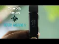 Fitbit Inspire 2 How to Restart Reboot