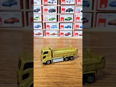 Satisfying Dump Truck Box Fit!📦✨ Toy Cars Tomica