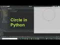 how to create a circle in hindi make a circle in python how to make a circle with python