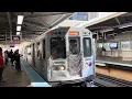 Midway Bound CTA Orange Line L Arriving