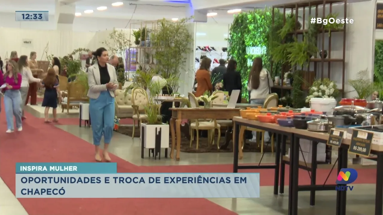 Inspira Mulher: Oportunidades e troca de experiências em Chapecó