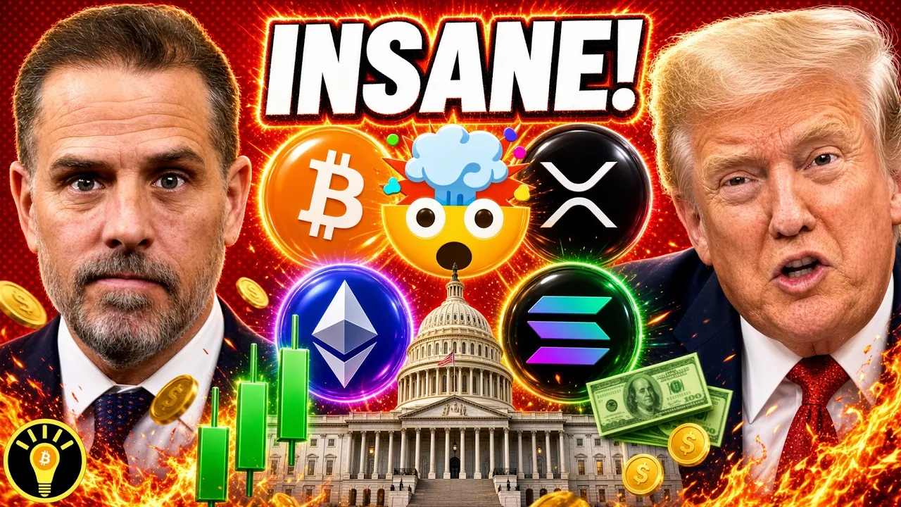 INSANE CRYPTO NEWS! HUNTER BIDEN TO LAUNCH MEMECOIN! HUGE TOKENIZATION ON AVALANCHE AVAX!