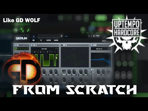 Download MP3 Making Uptempo AND Rawtempo Kick FROM SCRATCH (GD Wolf Style!)