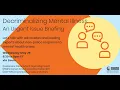 Decriminalizing Mental Illness Forum