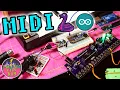 MIDI Over UART with Arduino and CircuitPython