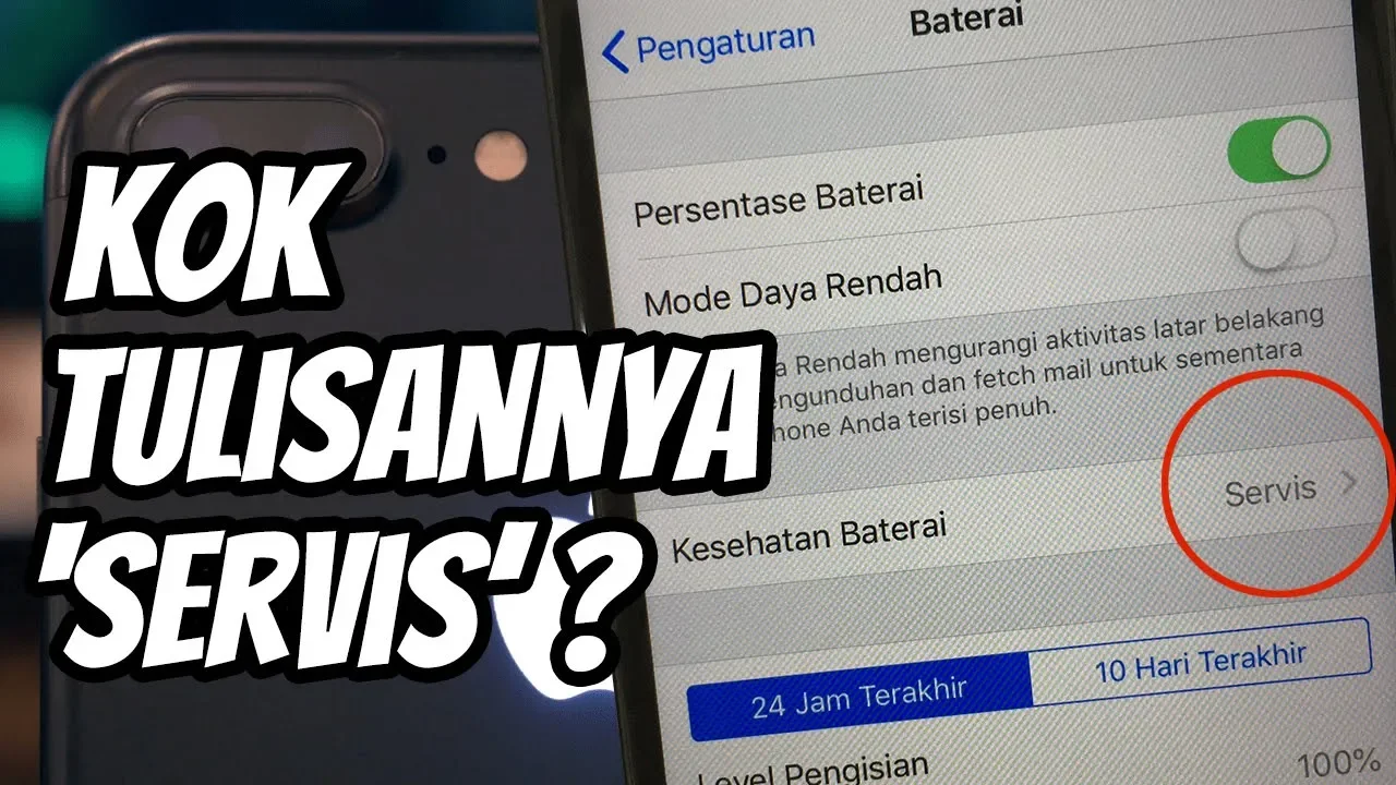 mengembalikan kesehatan baterai iPhone jadi 100% | restore iPhone battery health to 100%. 