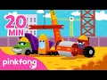 Download Lagu Tim Truk Besar | Kumpulan Lagu Mobil | Kartun \u0026 Lagu Anak Bahasa Indonesia | Pinkfong dan Baby Shark