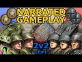 Download Lagu CoH3 | Raining grenades | Narrated Gameplay 2v2 US Forces | EP#1