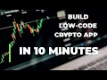 Build Crypto Currency Tracking App in 10 minutes using Free Low-Code Platform Tooljet