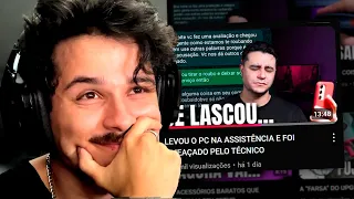Pagou pelo serviço, e ainda foi ameaçado...