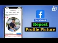 How To Repost Facebook Profile Picture Without Losing Likes Comments FB Profile Pic Re-Upload