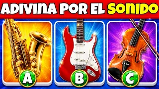 Adivina 25 INSTRUMENTOS MUSICALES Por El SONIDO😀🎶Guitarra🎸Violín🎻Piano🎹Adivina El Instrumento🎶❤️