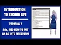 Tutorial 7 - Second Life AOs and how to put an AO in Firestorm