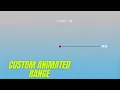 Custom Animated Range Slider using HTML CSS JavaScript part 18