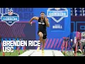 Brenden Rice s 2024 NFL Scouting Combine workout