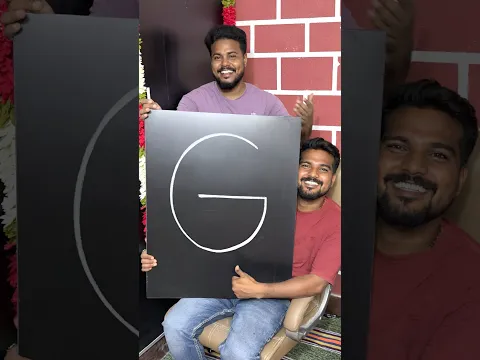 G” Letter to Draw Ganesha #shorts