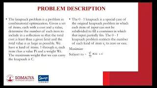 23 - 0-1 KNAPSACK PROBLEM