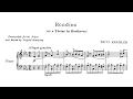 Kreisler/Godowsky - Rondino on a Theme by Beethoven