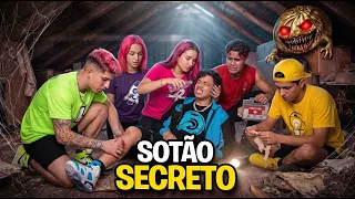 EMILLY VICK ENCONTROU UM SÓTÃO SECRETO NA MANSÃO! *Olha o que aconteceu!